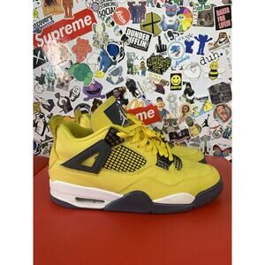 Size 9.5 - Jordan 4 Retro Mid Lightning 100% Authentic No Box